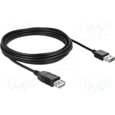 Delock 83373 USB 2.0 USB A zásuvka USB A zástrčka dvoustranná 5m