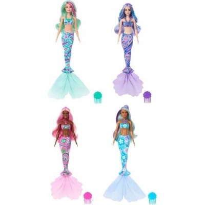 Mattel Barbie Color reveal barbie mořská panna HRK12 – Zboží Dáma