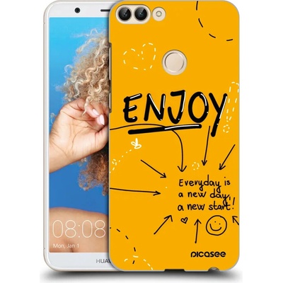 Púzdro Picasee silikónové Huawei P Smart - Enjoy čiré