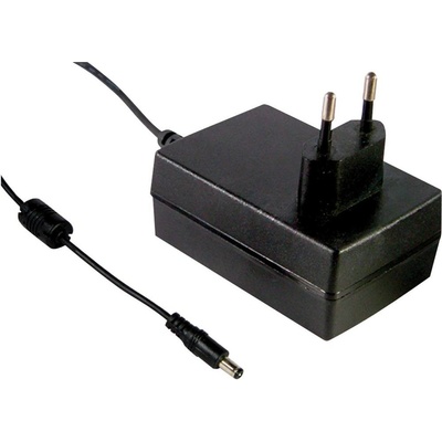 MEAN WELL GSM36E15-P1J zásuvkový napájecí adaptér, stálé napětí, 15 V/DC, 2400 mA, 36 W