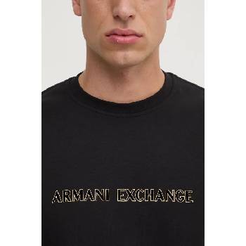 Giorgio Armani Суичър Armani Exchange в черно с принт XM000082 AF10818 (XM000082.AF10818)