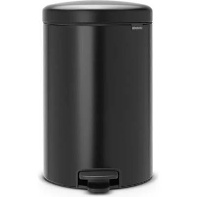 Brabantia Кош за смет с педал Brabantia NewIcon 20L, Matt Black (649044)