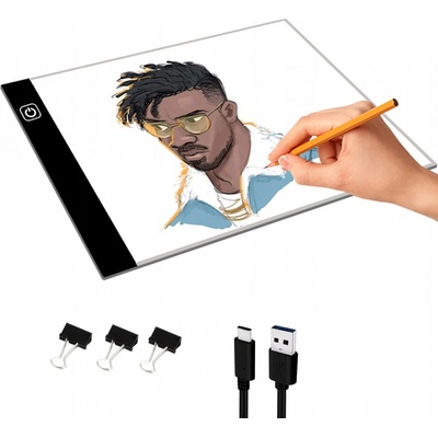 KIK KX6217 Svítící LED deska na obkreslování A4