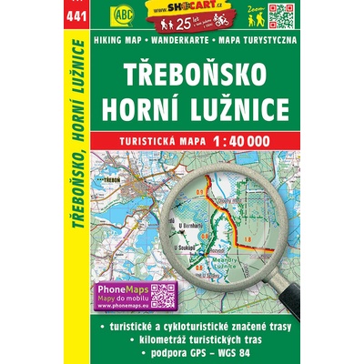 Třeboňsko Horní Lužnice mapa 1:40 000 č. 441