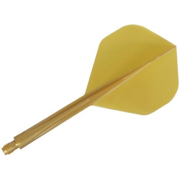 Condor Axe Metallic zlaté, štandardné letky a dlhé násadky