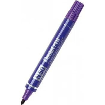 Pentel Маркер Pentel N50, лилав, от 1.5 до 2.5 mm, перманентен (OK26874)