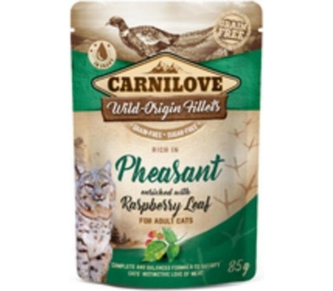 Carnilove Cat Pheasant with Raspberry Leaf 85 g