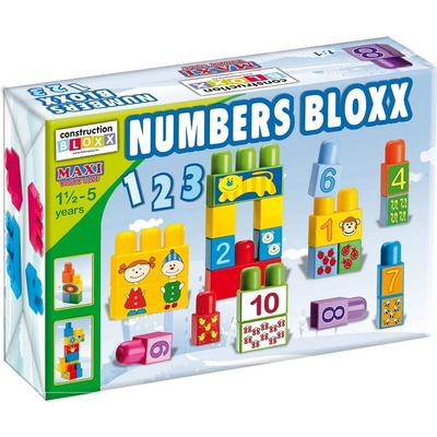 Maxi Bloks Stavebnica 34ks Učím sa
