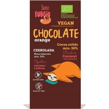 Super Fudgio Čokoláda s kokosovým mliekom a pomarančom BIO 80 g