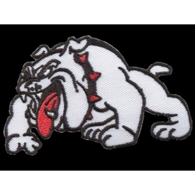 Nášivka BULLDOG vyšívaná zažehlovací