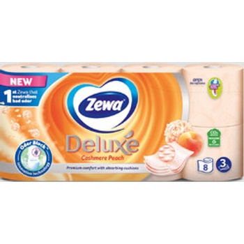 Zewa Deluxe Cashmere Peach 3-vrstvý 8 ks