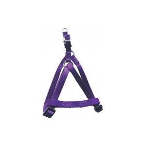 Pet Interest S- Нагръдник за кучета, изкуствена лента 1.5/35-55 см - лилав
