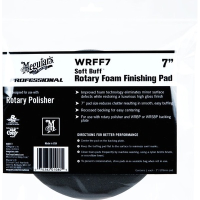 Meguiar's Soft Buff Rotary Foam Finishing Disc 7"