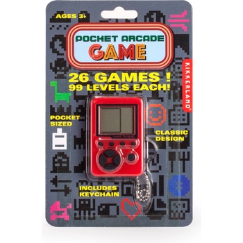 Image 1 of Kikkerland Pocket Arcade Game US172-EU