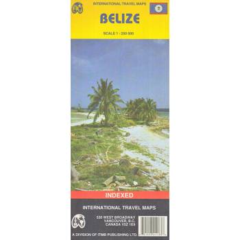 Belize, mapa 1:250tis. ITM