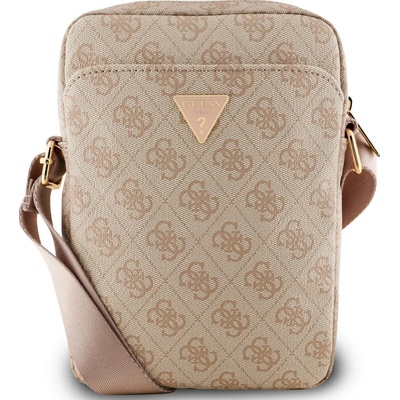Guess PU 4G Triangle Logo Taška 8" Pink
