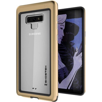 Ghostek Atomic Slim Case - хибриден удароустойчив кейс за Samsung Galaxy Note 9 (златист)