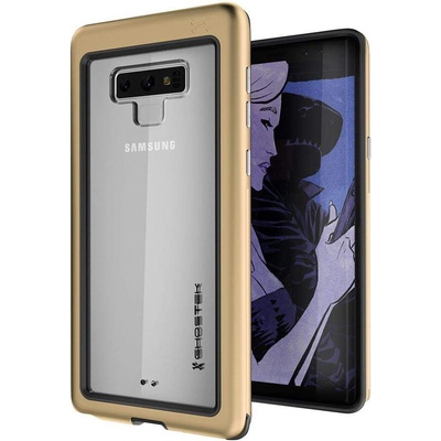 Ghostek Atomic Slim Case - хибриден удароустойчив кейс за Samsung Galaxy Note 9 (златист)