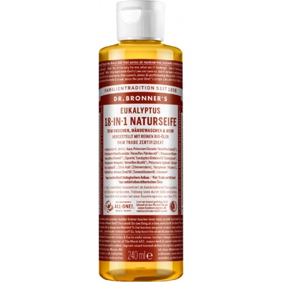 Dr. Bronner's prírodné eukalyptové mydlo 240 ml