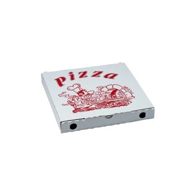 Krabice na pizzu 24 x 24 x 3 cm (100 ks)