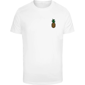 Mister Tee Тениска Enjoy Pineapple Tee white XXLUB-MT3291-00220 - Тъмносив, размер 4XL