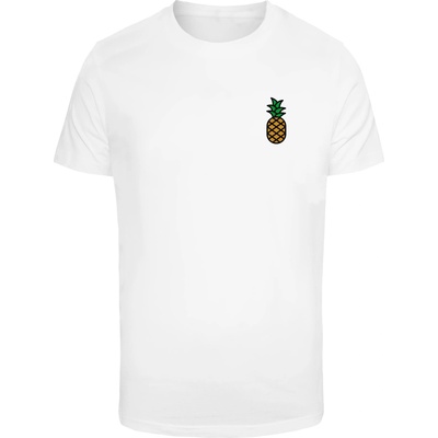 Mister Tee Тениска Enjoy Pineapple Tee white XXLUB-MT3291-00220 - Тъмносив, размер 4XL