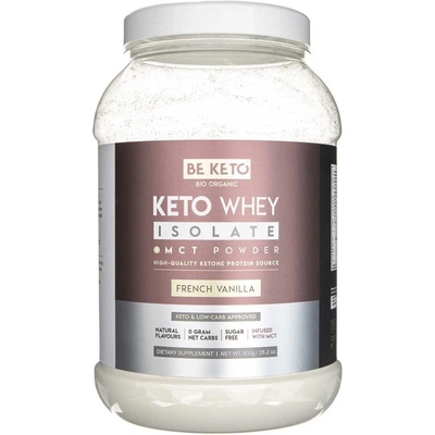 BeKeto Keto proteínový izolát s MCT 800 g