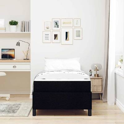zahrada-XL 3398824 Postel s boxspringem Černá a černá