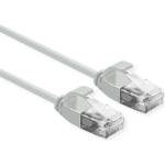 Roline Patch кабел UTP CAT6a LSOH, тънък, ултра гъвкав, кабел за центрове за данни, устойчив на изваждане, 3 м, сив 21.15. 3906-50 (21.15.3906-50)