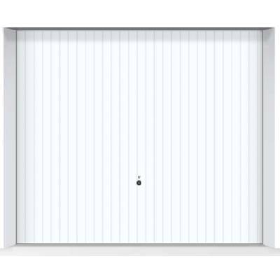 Hörmann výklopná vrata Berry Pearl RAL 9016 bílá Rozměr vrat: 2375 x 2125 mm