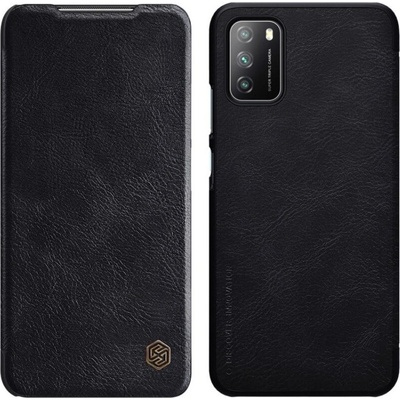 Pouzdro Nillkin Qin Book Xiaomi POCO M3, černé