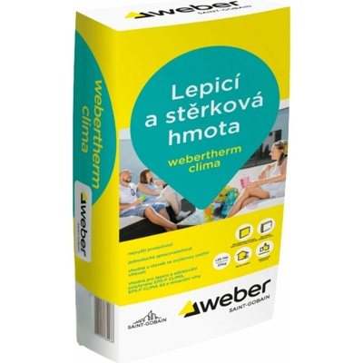 Weber webertherm clima vysoko paropriepustná lepiaca a výstužná malta 25 kg