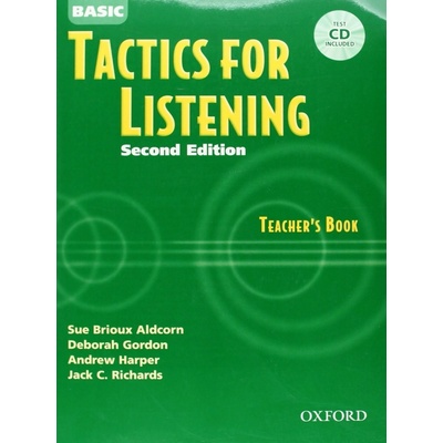 Tactics for Listening Basic Teacher´s Book + CD