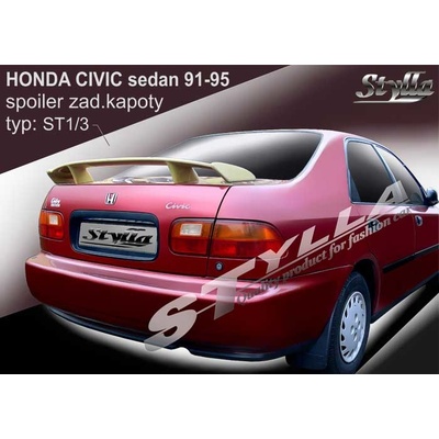 Honda CIVIC SEDAN 91-95 spoiler zadní kapoty – Zboží Mobilmania