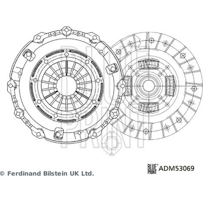Spojková sada BLUE PRINT ADM53069