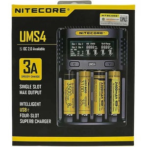 NITECORE UMS4 зарядно устройство (2519000021) Зарядно за батерии