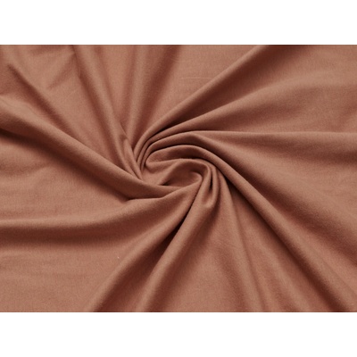 Brotex Jersey prestieradlo Exclusive kávové 180x200