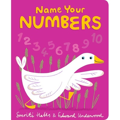 Name Your Numbers kniha s pohyblivým obrázkem čísla anglicky
