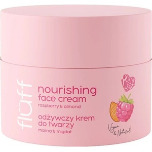 Fluff Подхранващ крем за лице, малина и бадем, 50 ml