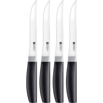 ZWILLING Ножове за пържоли Now S 12 см черни 4 бр (54549-004-0)