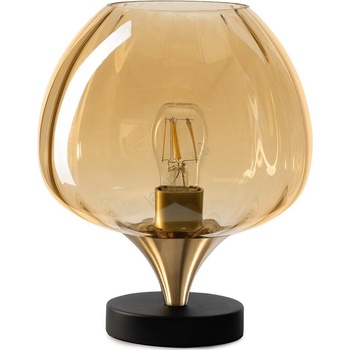 Onli - Настолна лампа ELIDE 1xE27/15W/230V черна/медна (OL0571)