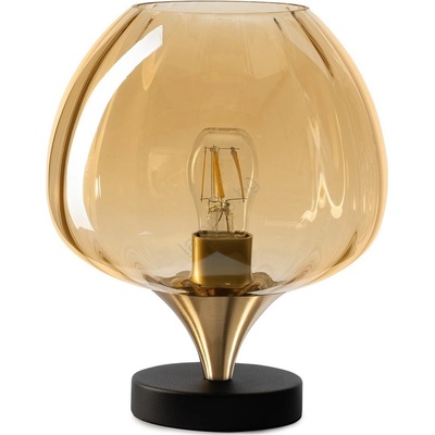 Onli - Настолна лампа ELIDE 1xE27/15W/230V черна/медна (OL0571)