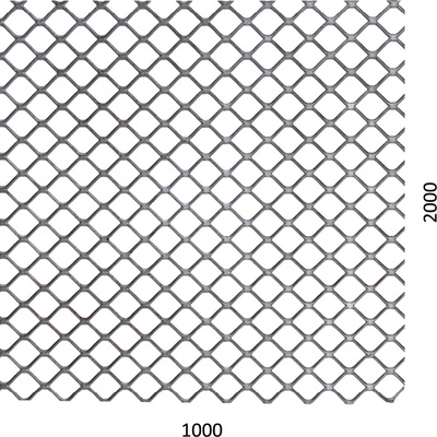Ťahokov Zn 1000 x 2000 x 1,5 mm, oko 20 x 15 mm