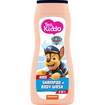 Teo Kiddo Шампоан и душ гел 2 в 1 Teo Kiddo - Paw Patrol, 200 ml, за момчета