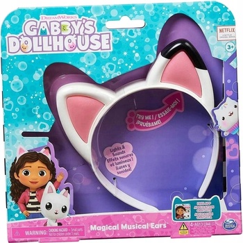 Čelenka s kočičími oušky Spin Master, barva bílá, univerzální