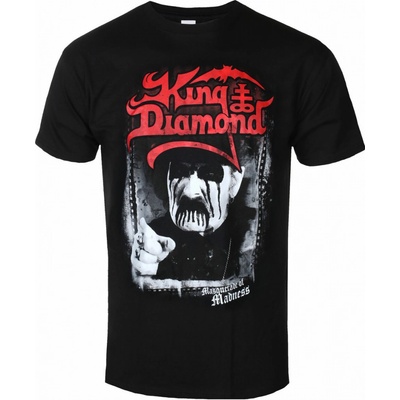 NNM metal tričko King Diamond Madness Portrait čierne
