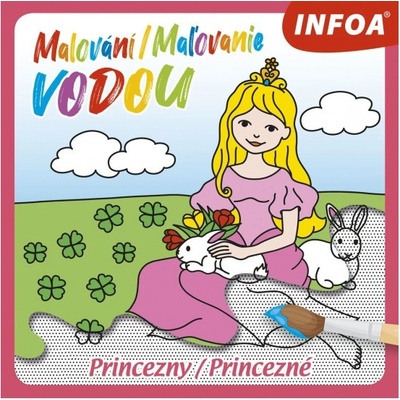 Maľovanie vodou Princezny