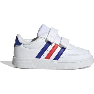 adidas Детски маратонки adidas Unisex Kids Breaknet Casual Low-Top Trainers - White/Blu/Red