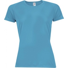 SOĽS Sporty Women Dámske funkčné triko SL01159 Aqua