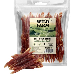WILD FARM Меки ленти от патица 500 г лакомство за кучета